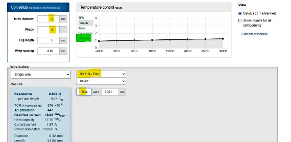 impostare controllo temperatura